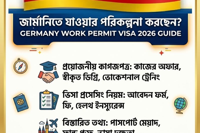 Germany Work Permit Visa 2026: Eligibility, Required Documents, Processing Time and Application Guide